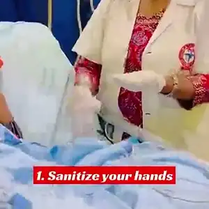 Nasogastric tube feeding demonstration